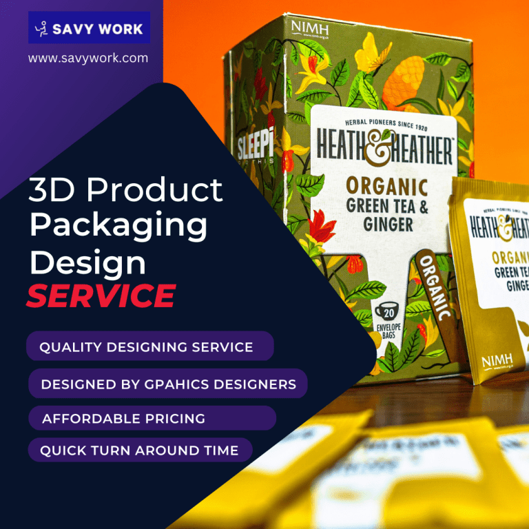 3D Product Packaging Design Services