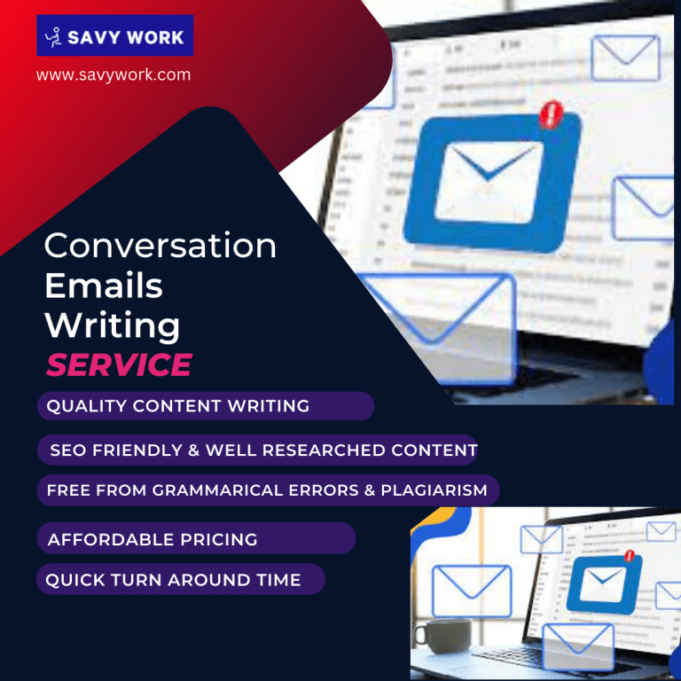 Conversation Emails Writing Service