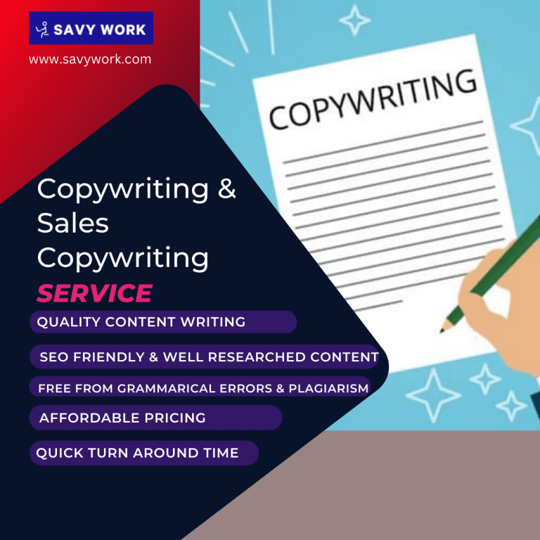 Copywriting _ Sales copywriting Service