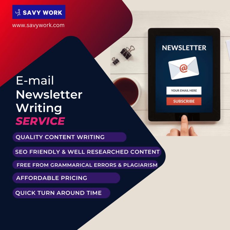 E-mail Newsletter Writing Service