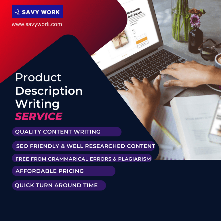 Product Description Writing Service