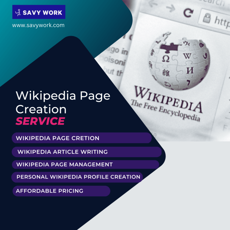 Wikipedia Page Creation Service