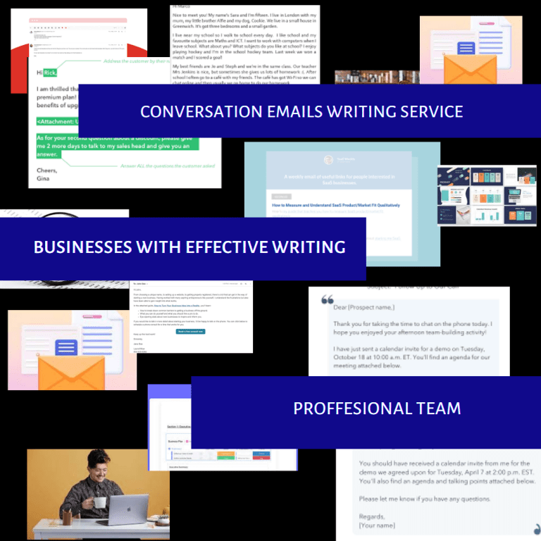 Conversation Emails Writing Service