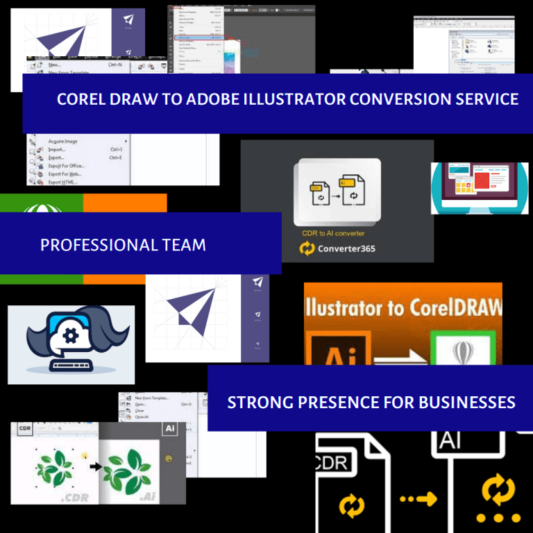 Corel Draw To Adobe Illustrator Conversion Service