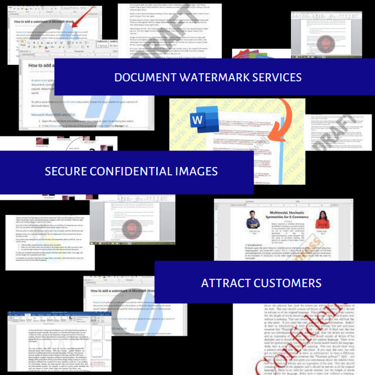 Document Watermark Services