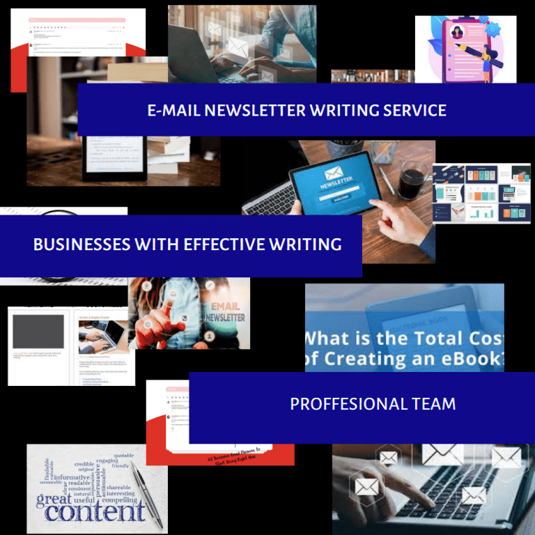 E-mail Newsletter Writing Service