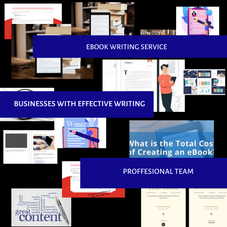 Ebook Writing Service