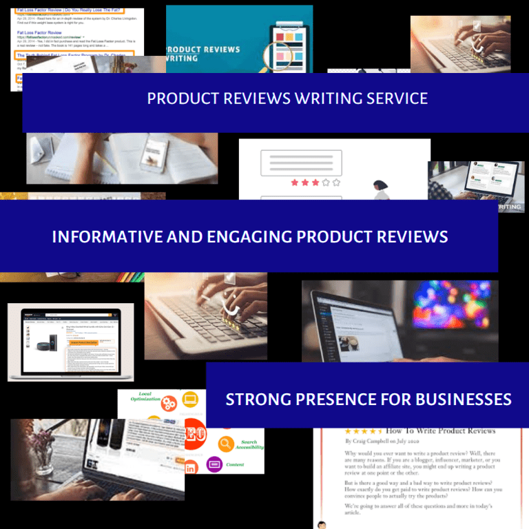 Product Reviews Writing Service