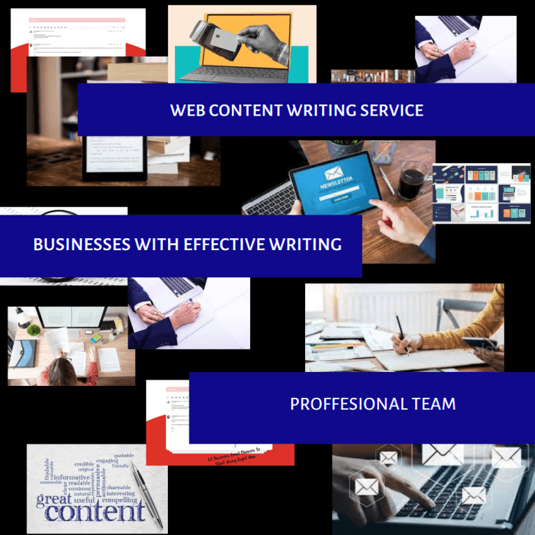 Web Content Writing Service