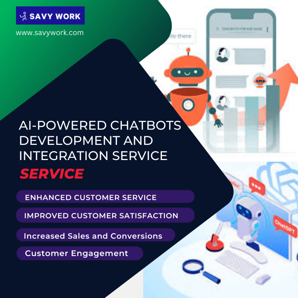 AI-powered chatbots development And Integration Service – SAVY WORK